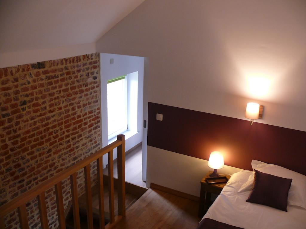 Gite La Malavisee Leernes Zimmer foto